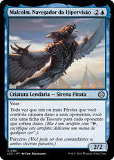 Malcolm, Navegador da Hipervisão / Malcolm, Keen-Eyed Navigator - Magic: The Gathering - MoxLand